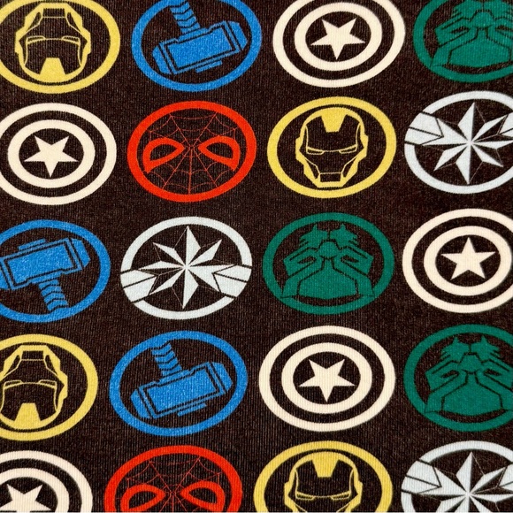 Hanna Andersson Marvel Pajamas Boys 2T 85 cm Avengers Long Johns Spiderman Thor - Picture 2 of 3